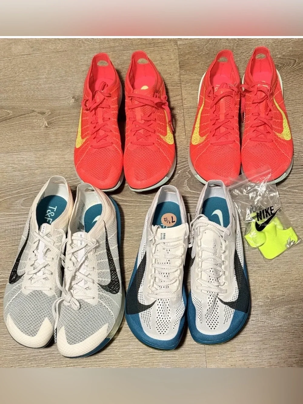 Nike Track And Field Shoe Lot Of 4